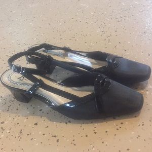 Black heels, US size 8.5